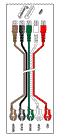 5 Leadwire Set - 40" Dual/Pinch